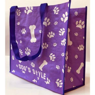 Imagem de Bolsa Ecologica Ecobag Kit 20 Uni Reutilizavel Dobravel