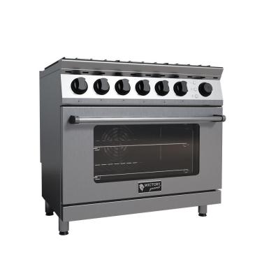 Imagem de Fogão 6 Bocas Wictory A Gás Inox 430 220v Wgfa -6