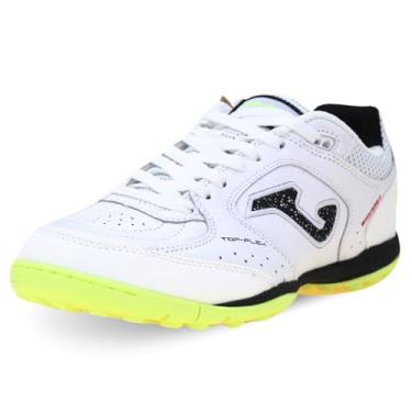 Imagem de Joma Tênis de futebol Top Flex 25 Turf Código TOPS2502TF Branco, Branco, preto, amarelo, 44