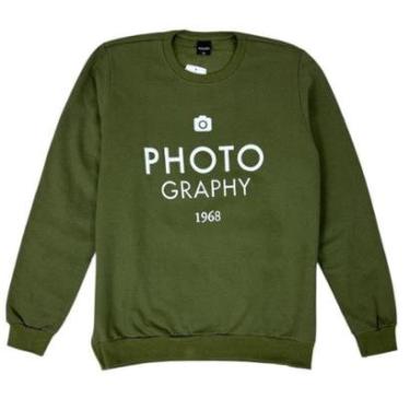 Imagem de Blusão Moletom Flanelado Masculino Malwee Tamanho:G;Cor:;Gênero:Homem-Masculino