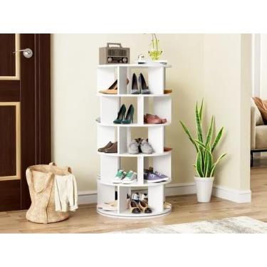 Imagem de Sapateira Giratória Napoli Mdf Vianatto Desmontada 1,15cm