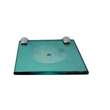 Imagem de 1 Saboneteira em vidro reto 10x12 - Land Vendas online , verde