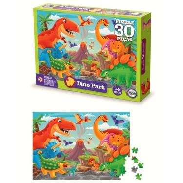Imagem de Quebra-cabeça - Dino Park 30 Peças