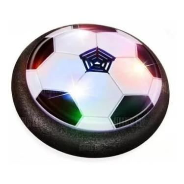 Imagem de Bola de Futebol LED Flutuante, Hover Ball para Crianças, Brinquedo I com Amortecedor, Multicolorido, 18 cm
