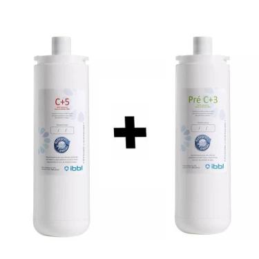 Imagem de Kit Refil Filtro IBBL C+5 + Refil Filtro IBBL Pré C+3 Original Compatí