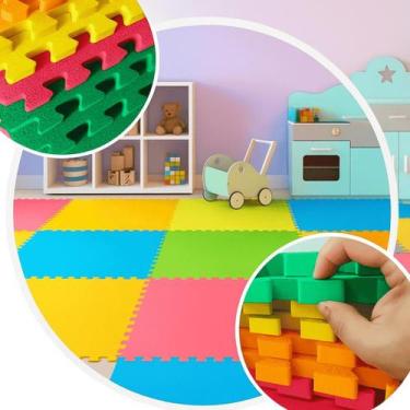 Imagem de Placa Tatame Eva Tapete Infantil Emborrachado 50x50x1cm - Evamax, Amar