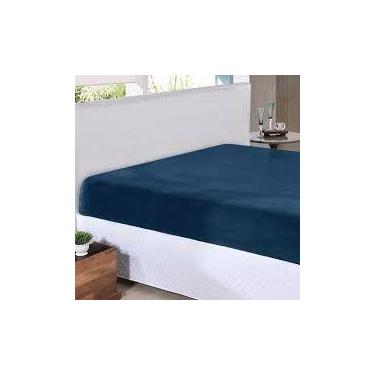 Imagem de Lençol Queen Plush Liso Inove 158 x 198 x 35 cm Mariner Hedrons
