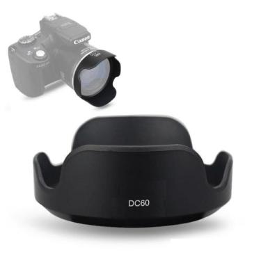 Imagem de Para-Sol DC60 para Canon Powershot SX540, SX530, SX50 e SX40 - WorldVi