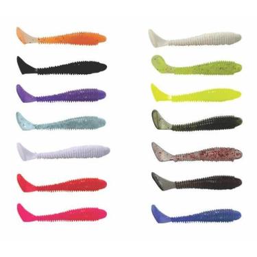 Imagem de Shad paddle croco shad 9,5 cm da alligator pacote com 6 pç