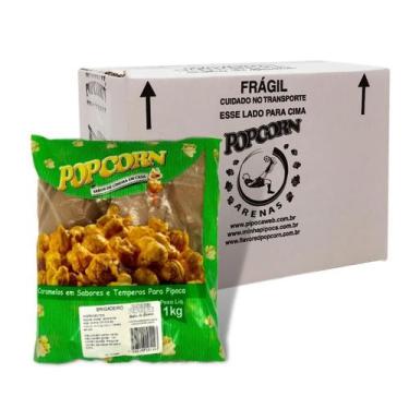 Imagem de Caramelo Para Pipoca Doce - Sabor Brigadeiro 5Kg - Flavored Popcorn