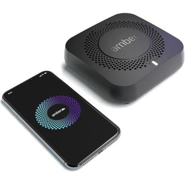 Imagem de AMBER X Dispositivo de armazenamento pessoal inteligente/doméstico para arquivos de dados e mídia, SSD de alta velocidade de 512 GB, processador BRAÇO de 6 núcleos, compatível com iOS/Android/Windows/Mac, preto