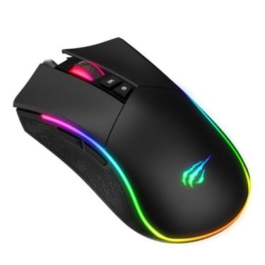 Imagem de Mouse HAVIT HV-MS1001S Gamer RGB 4800 DPI 7 Botões - Software RGB, Macro e DPI