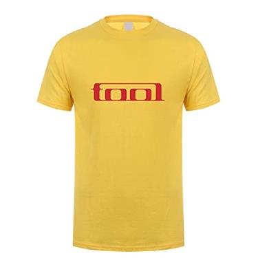 Imagem de Camiseta Heavy Metal Band T-shirt Masculina De Manga Curta Algodão O-neck Música Rock T-shirt, Daisy, L