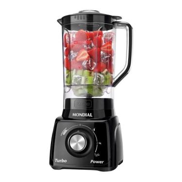 Imagem de Liquidificador Mondial Turbo Power 2.2L Preto L-99 FB