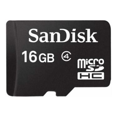 Imagem de Cartão De Memória Sandisk Com Adaptador Sd 16gb