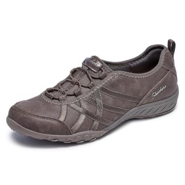 Imagem de Skechers Tênis feminino Breathe-Easy-Days End, Cinza-escuro, 34