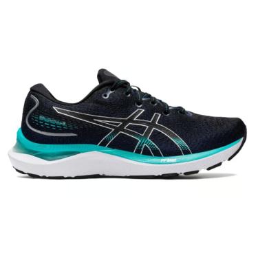 Imagem de Tênis Asics Gel Cumulus 24 Feminino - Preto+verde