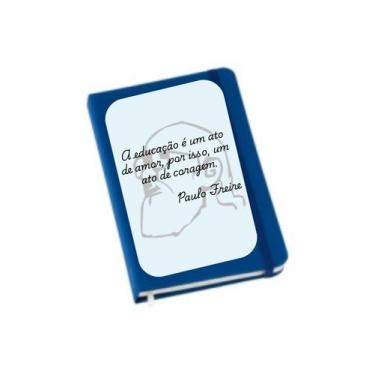 Imagem de Caderneta de anotação Pedagogia Paulo Freire professor professora mini