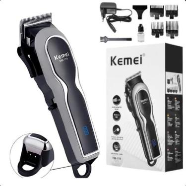 Imagem de Cortador Kemei Km-119 Sem Fio Para Corte Profissional - FAZA