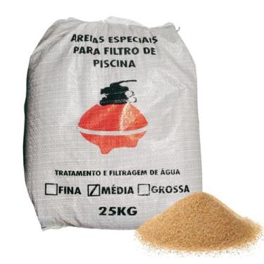 Imagem de Areia Especial Para Filtros De Piscinas 25 Kg - Shopnegocios