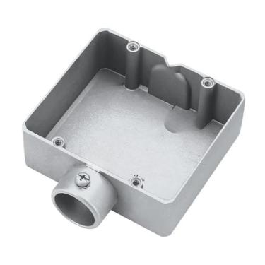 Imagem de Condulete Duplo Tipo E S/rosca Medida 3/4 Em Alumínio Sieg