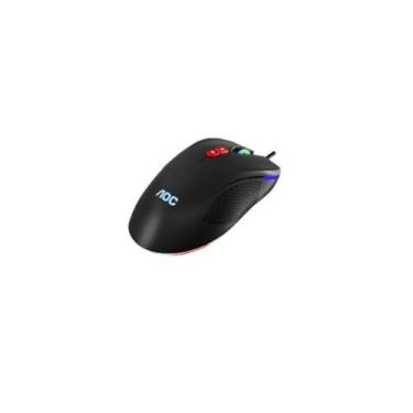 Imagem de Mouse Gamer GM180, 7200 DPI, 7 Botões, LED RGB, Alta Precisao, Design Ergonômico, Preto, Óptico, Pc, Notebook