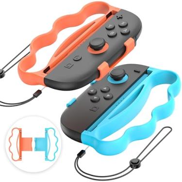 Imagem de PAWDIARY Switch 2 joycon Grips for Fitness Boxing (Blue-orange)