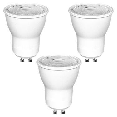 Imagem de Kit 3 Lampada Led 4W Branco Neutro Mini Dicroica Mr11 Gu10