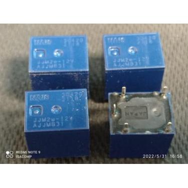 Imagem de 10x Rele Jjm2w-12v 12v 12amp 5 Terminais Automotivo Nais