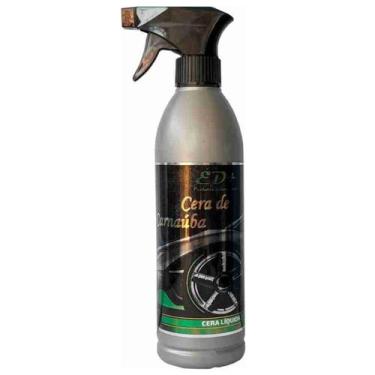 Imagem de Cera Liquida de Carnaúba Automotiva Vidro Inox 480ml ED+
