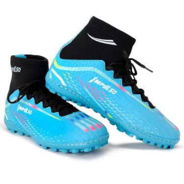 Imagem de chuteira society impulso lançamento, Azul, 43