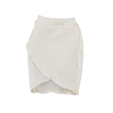 Imagem de Almencla 1:6 Boneco de ação Roupas Vestido Miniatura Roupas da moda Vestido de verão de boneca para bonecas femininas de 12" Acessório Fantasia, Branco