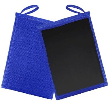 Imagem de Anglecai Pacote com 2 luvas de argila, barras de argila, luva de limpeza automática de grau médio, luva de borracha de argila livre de arranhões e tinta segura para detalhes de carro, pintura de carros, ferramenta de barra de argila de polimento de vidro