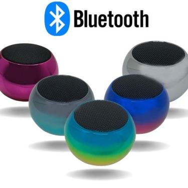 Imagem de Caixinha de Som Bluetooth Potente, Recarregável, Som Alto, Pequena, Ót
