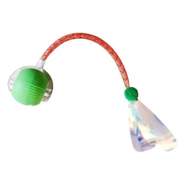 Imagem de Brinquedo Interativo Para Gatos | Bola Interativa Para Gato Entediado | Brinquedo Para Exercício De Gatinhos Com Movimento Ágil | Para Sala Quarto Casa Garagem Varanda E Interior