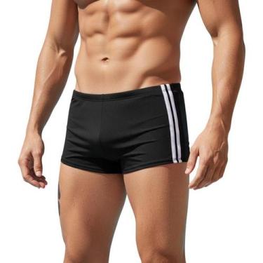 Imagem de Sunga Boxer Box Masculina Adulto Confortável Moda Praia Piscina Nataçã