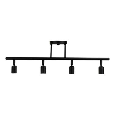 Imagem de Luminária Articulada Trilho Spot E27 Quarto Corredor Preto