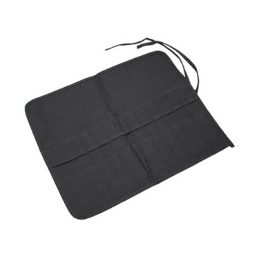 Imagem de UGPLM Porta-pincéis, bolsa de transporte, tecido Oxford para artista, proteção, acrílico, óleo, pincéis, 22 compartimentos, organizador de