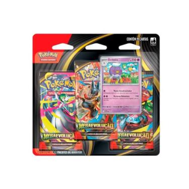 Imagem de Blister Triplo Pokemon Megaevolução Drifblim Copag