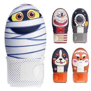 Imagem de HolyElks Luva deslizante, luva deslizante de beisebol, luvas deslizantes de proteção de base, equipamentos de proteção de beisebol, tamanhos jovens e adultos, mão esquerda + direita, protetor de mão