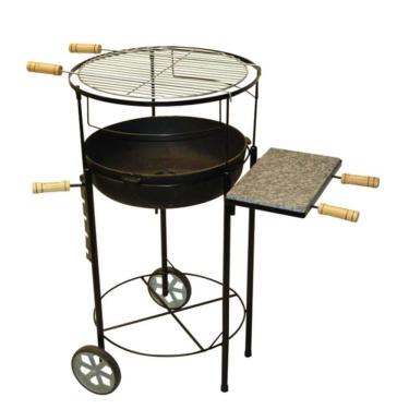 Imagem de Churrasqueira Redonda Regulável - 125 - Mse