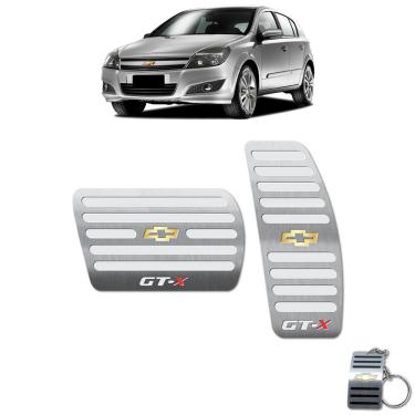 Imagem de Pedaleira Automático Chevrolet Vectra Gt-X 2008 A 2011 Prata