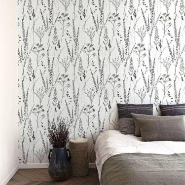 Imagem de Papel De Parede Ciara Ripado Marrom A63602