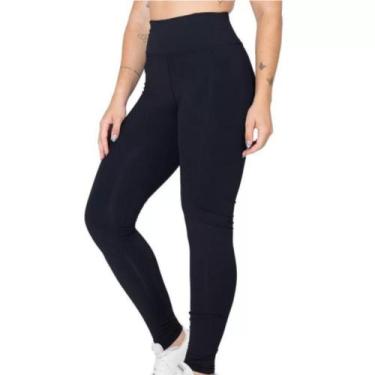 Imagem de Calça Legging Fitness Academia Cintura Cós Alto Suplex 360 - Donna Mar