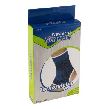 Imagem de Tornozeleira Tensor Suporte Elástico Tornozelo Pé Esportivo