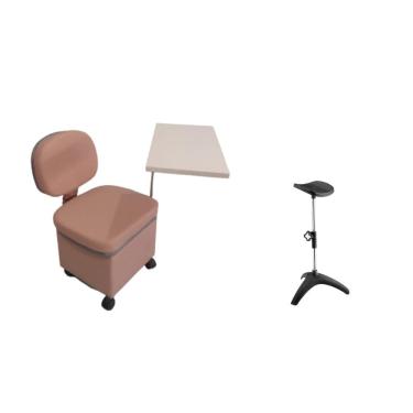 Imagem de Kit Manicure Cirandinha + Suporte De Perna   Tripé 