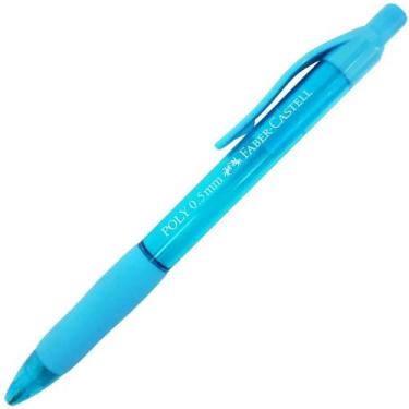 Imagem de Lapiseira Faber Castell 0.5 poly azul claro