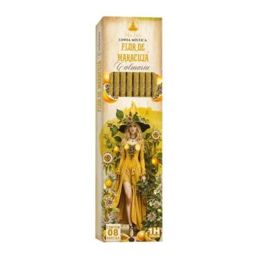 Imagem de Incenso Linha Mistica 0% Flor De Maracujá C/8 Varetas