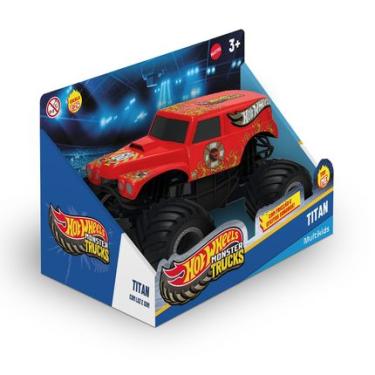 Imagem de Caminhão Monstro Hot Wheels Com Luz e Som - BR2530OUT [Remanufaturado] BR2530OUT