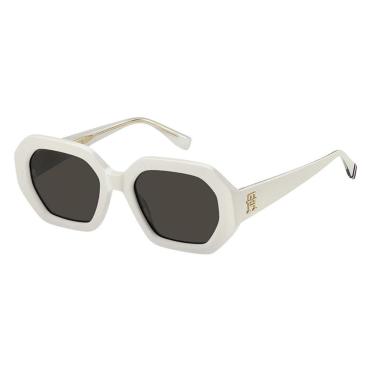 Imagem de Óculos de Sol Tommy Hilfiger 2155/S Branco Lente Cinza-Feminino